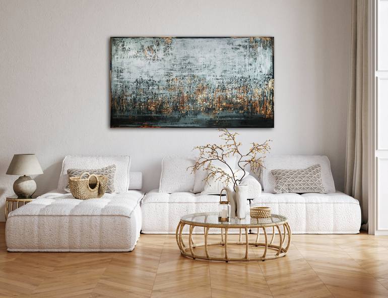 Original Abstract Painting by Inez Froehlich