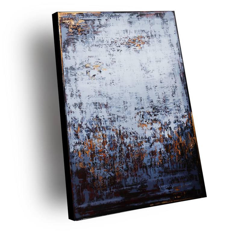 Original Abstract Expressionism Abstract Painting by Inez Froehlich