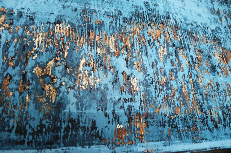 Original Abstract Expressionism Abstract Painting by Inez Froehlich