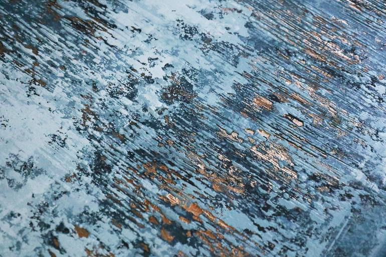Original Abstract Expressionism Abstract Painting by Inez Froehlich