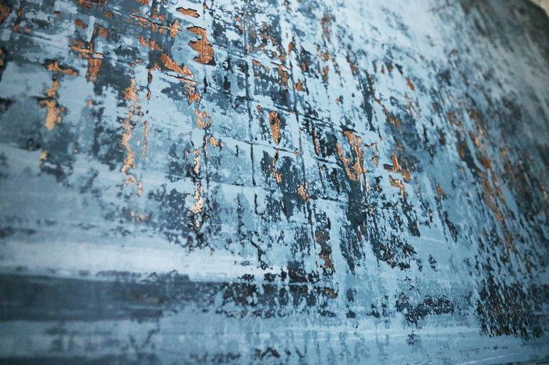 Original Abstract Expressionism Abstract Painting by Inez Froehlich