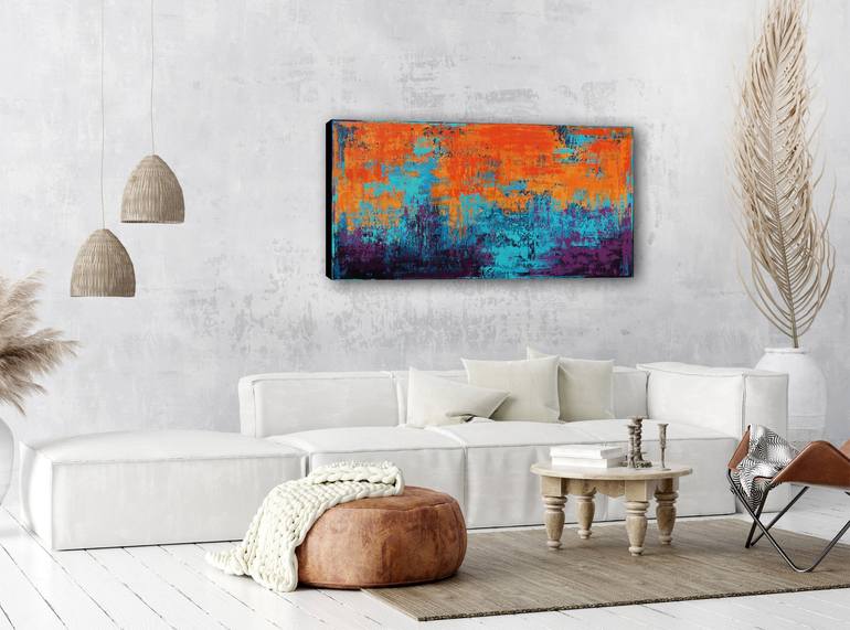 Original Abstract Painting by Inez Froehlich