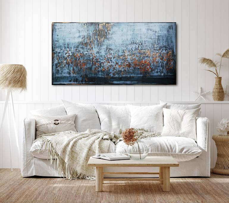 Original Abstract Painting by Inez Froehlich