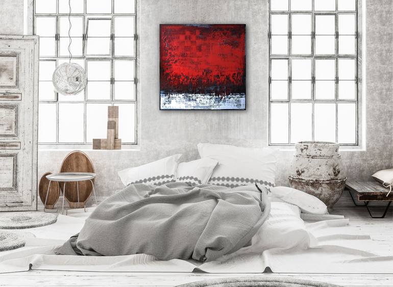 Original Abstract Painting by Inez Froehlich