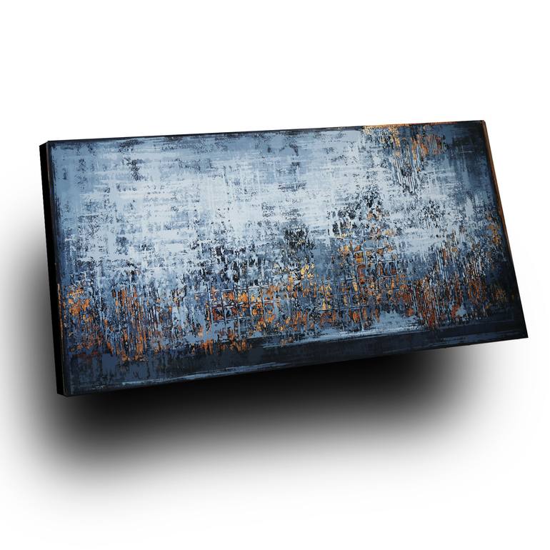 Original Abstract Expressionism Abstract Painting by Inez Froehlich