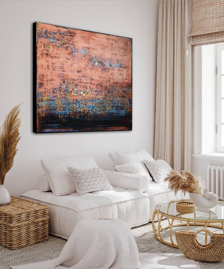 Original Abstract Painting by Inez Froehlich
