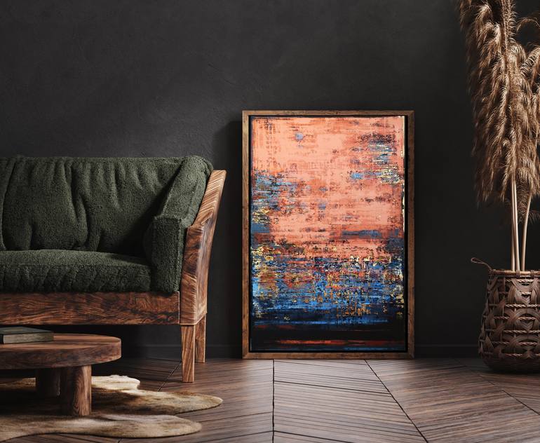 Original Abstract Painting by Inez Froehlich