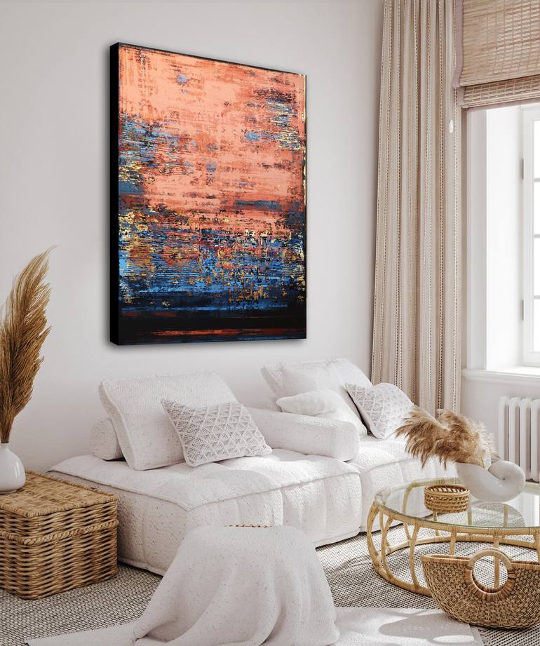 Original Abstract Painting by Inez Froehlich