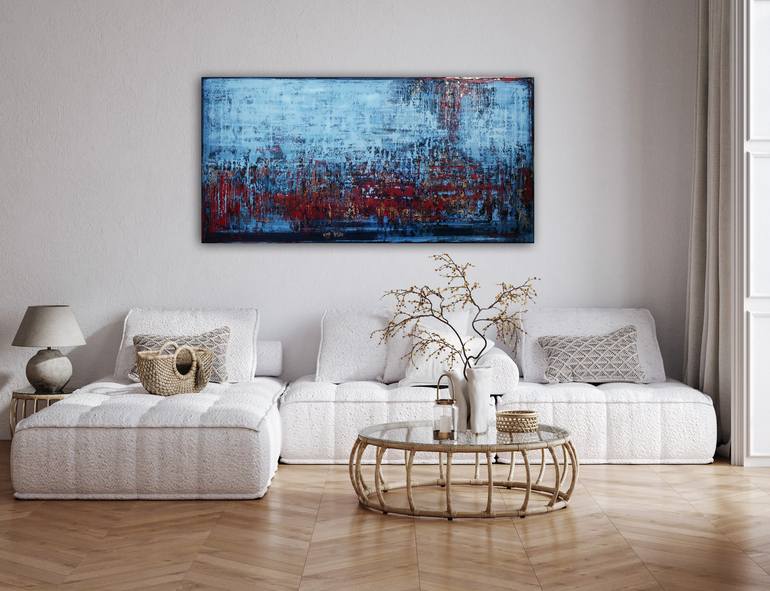 Original Abstract Painting by Inez Froehlich