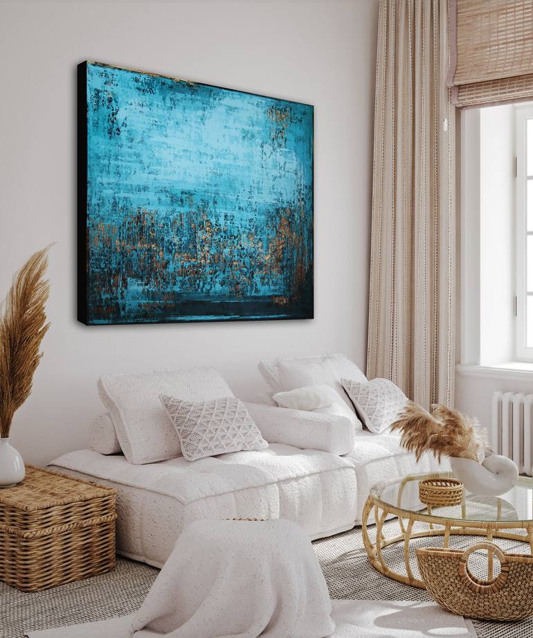 Original Abstract Painting by Inez Froehlich