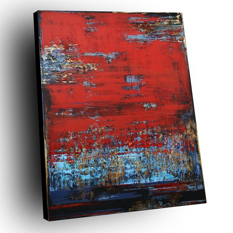 Original Abstract Painting by Inez Froehlich