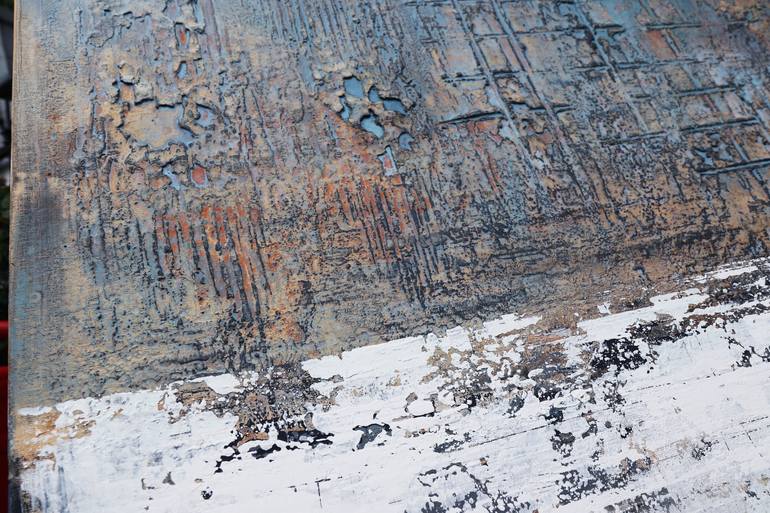 Original Abstract Expressionism Abstract Painting by Inez Froehlich