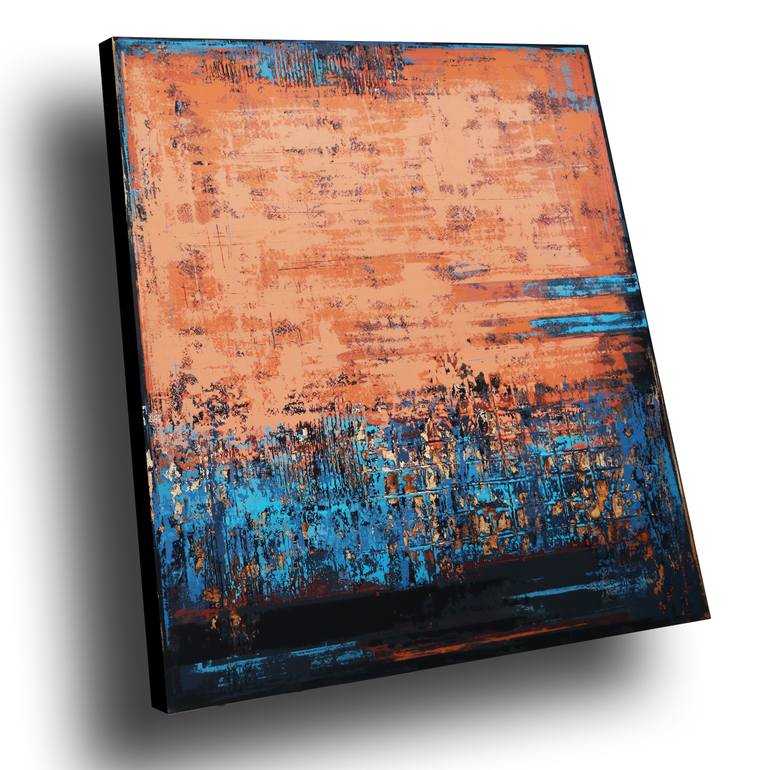 Original Abstract Expressionism Abstract Painting by Inez Froehlich