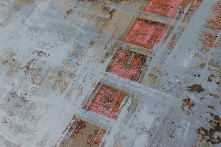Original Abstract Expressionism Abstract Painting by Inez Froehlich