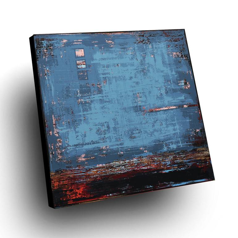 Original Abstract Expressionism Abstract Painting by Inez Froehlich
