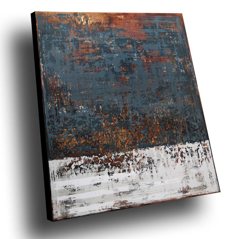 Original Abstract Expressionism Abstract Painting by Inez Froehlich
