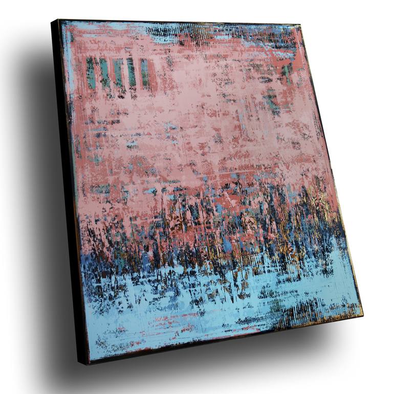 Original Abstract Expressionism Abstract Painting by Inez Froehlich