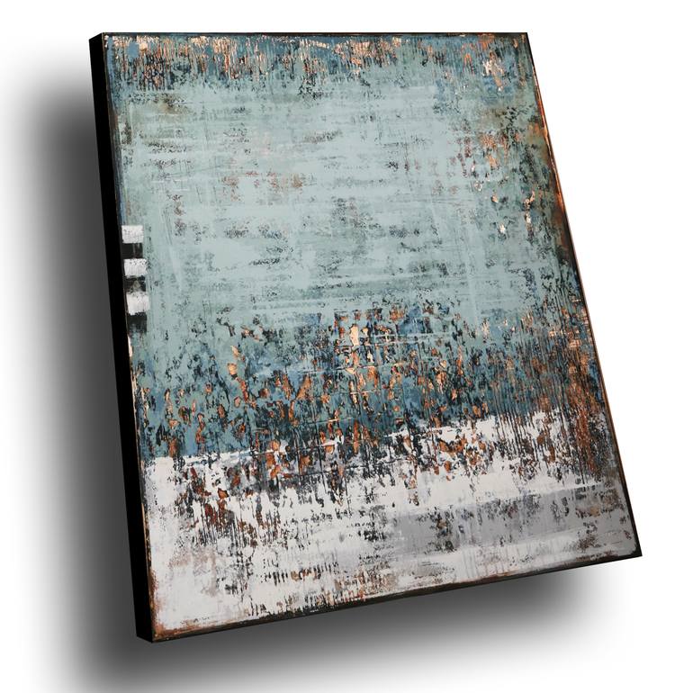 Original Abstract Expressionism Abstract Painting by Inez Froehlich