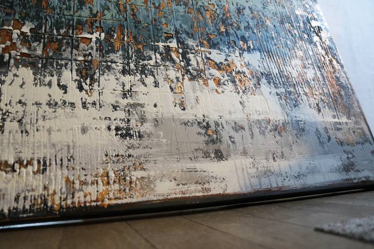 Original Abstract Expressionism Abstract Painting by Inez Froehlich