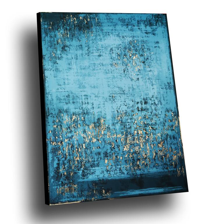 Original Abstract Expressionism Abstract Painting by Inez Froehlich