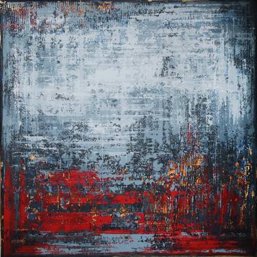 Original Abstract Expressionism Abstract Painting by Inez Froehlich