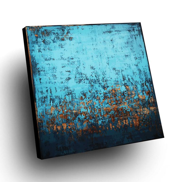 Original Abstract Expressionism Abstract Painting by Inez Froehlich