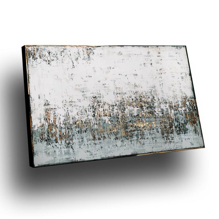 Original Abstract Expressionism Abstract Painting by Inez Froehlich
