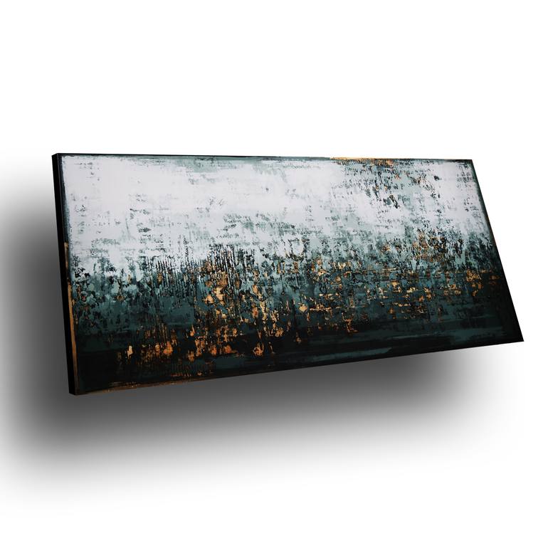 Original Abstract Expressionism Abstract Painting by Inez Froehlich
