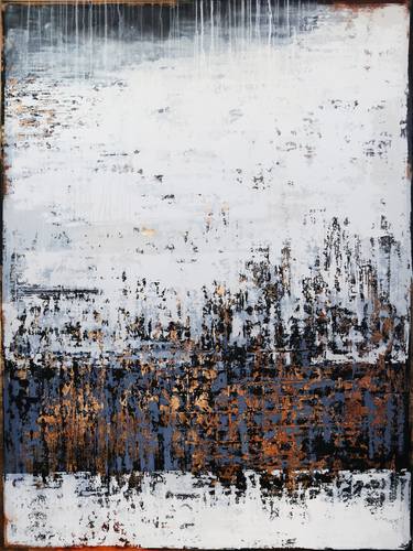 Original Abstract Expressionism Abstract Paintings by Inez Froehlich