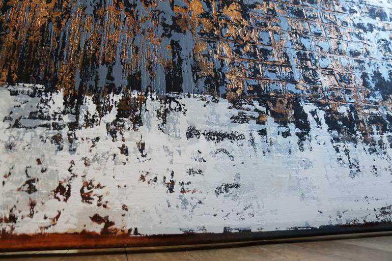 Original Abstract Expressionism Abstract Painting by Inez Froehlich