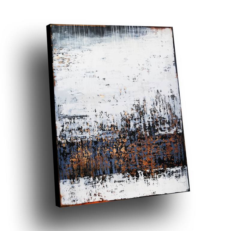 Original Abstract Expressionism Abstract Painting by Inez Froehlich