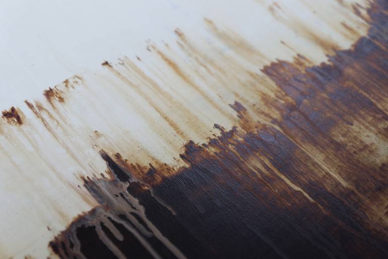 Original Abstract Expressionism Abstract Painting by Inez Froehlich