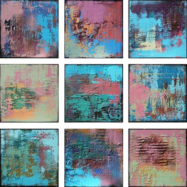 Original Modern Abstract Paintings by Inez Froehlich