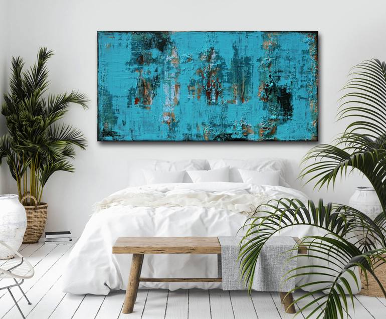 Original Abstract Painting by Inez Froehlich