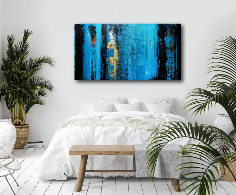 Original Abstract Painting by Inez Froehlich