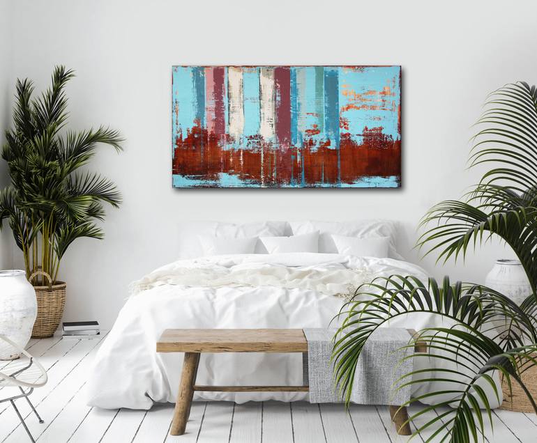 Original Modern Abstract Painting by Inez Froehlich