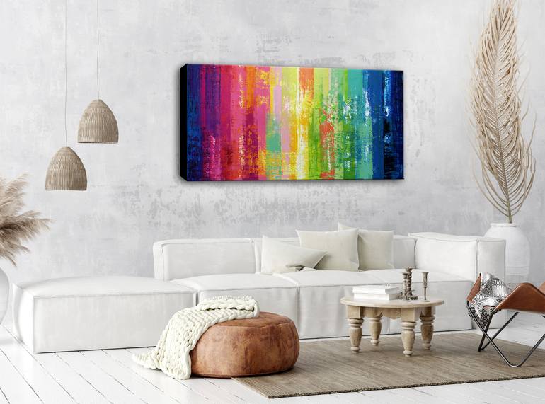 Original Modern Abstract Painting by Inez Froehlich