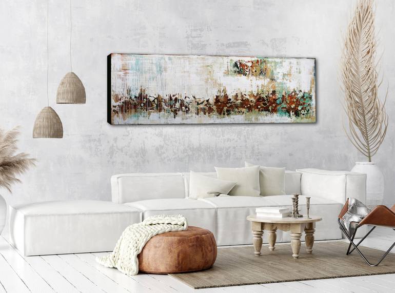 Original Abstract Painting by Inez Froehlich