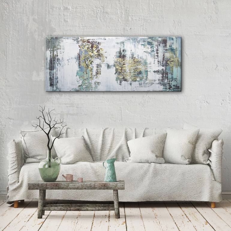 Original Abstract Painting by Inez Froehlich