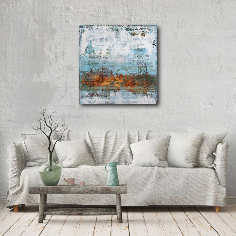 Original Abstract Painting by Inez Froehlich