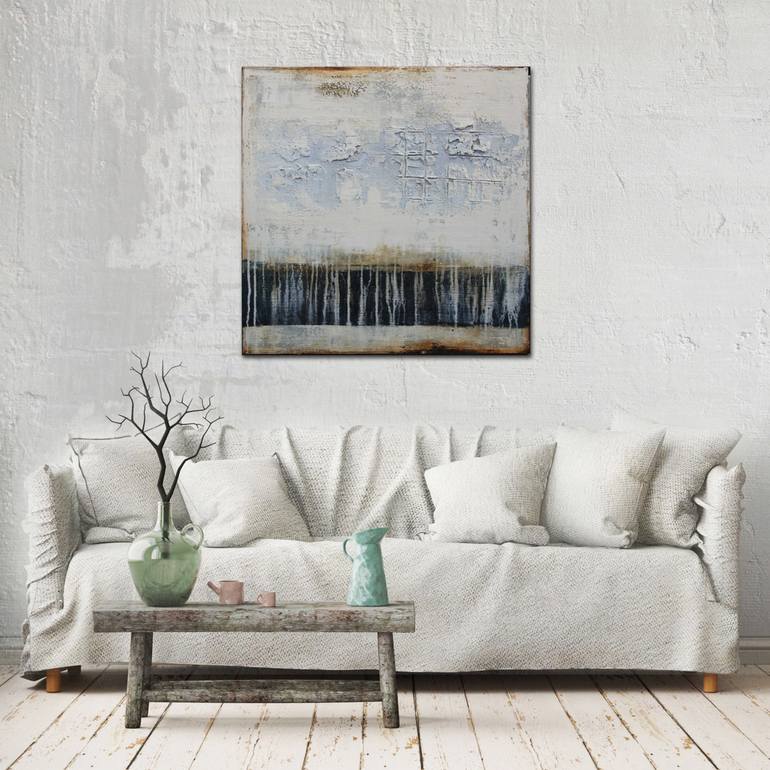 Original Fine Art Abstract Painting by Inez Froehlich