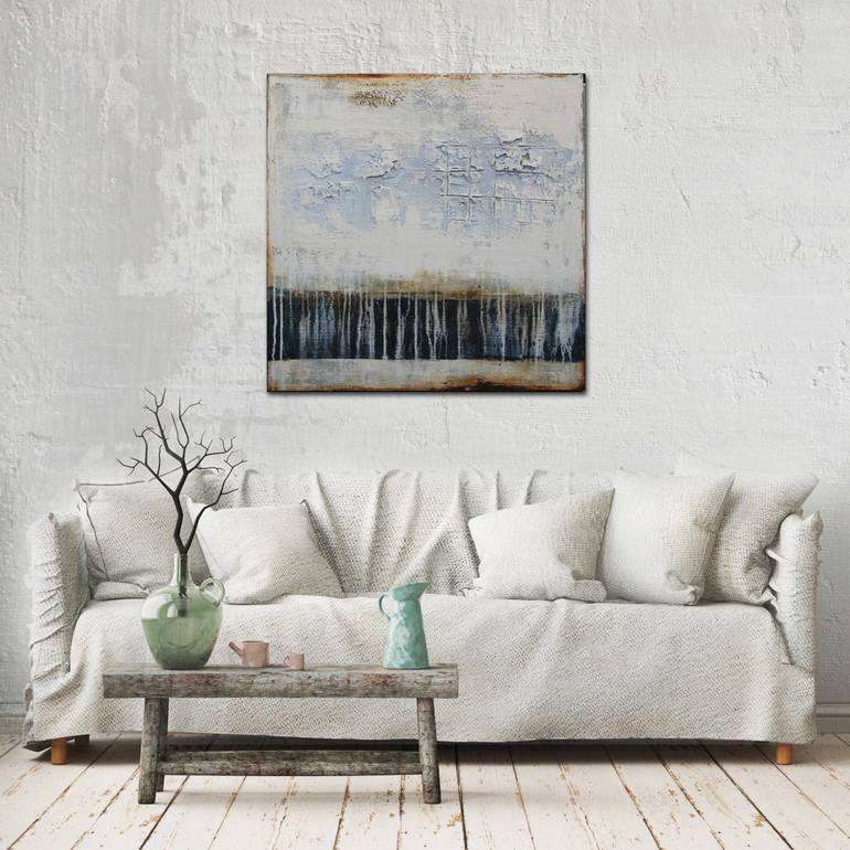 Original Abstract Painting by Inez Froehlich