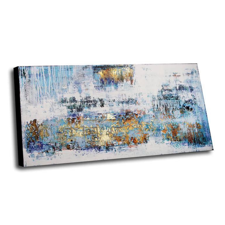 Original Fine Art Abstract Painting by Inez Froehlich