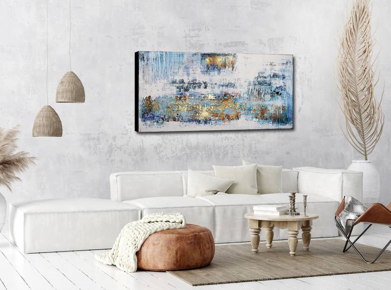 Original Abstract Painting by Inez Froehlich