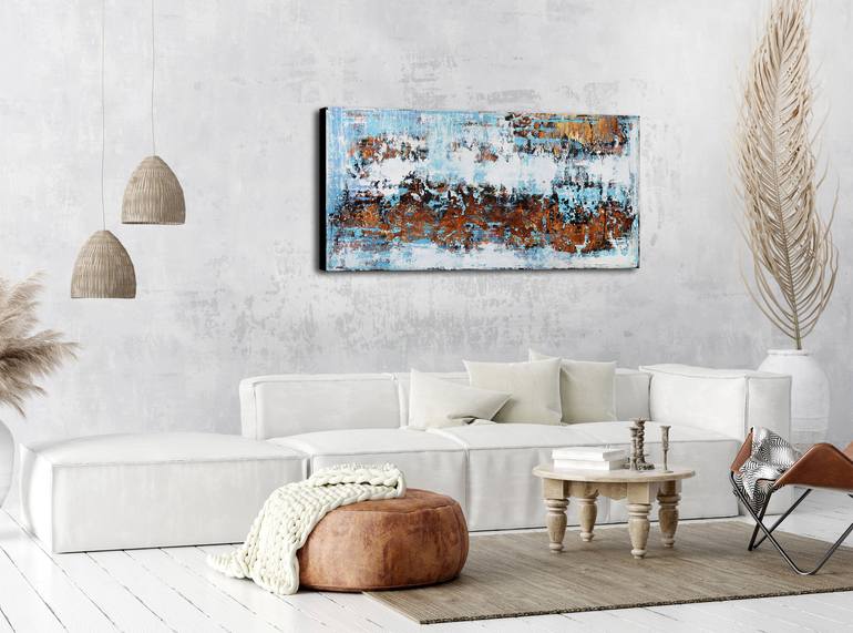 Original Abstract Painting by Inez Froehlich