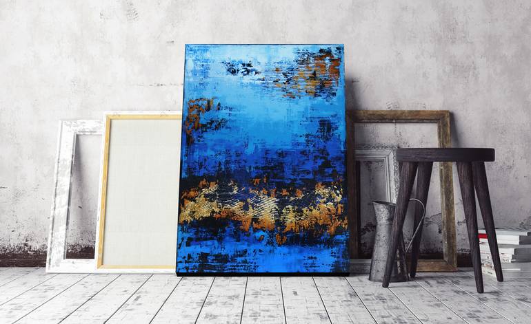 Original Abstract Painting by Inez Froehlich