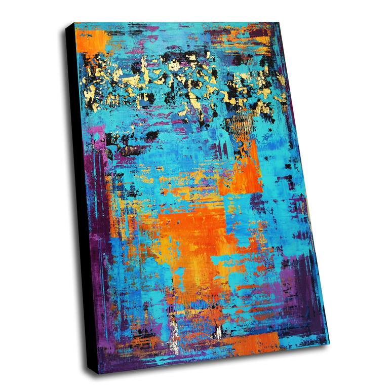 Original Abstract Painting by Inez Froehlich