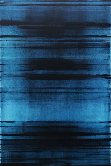 Saatchi Art Artist Inez Froehlich; Paintings, “BLUE FREQUENCY” #art
