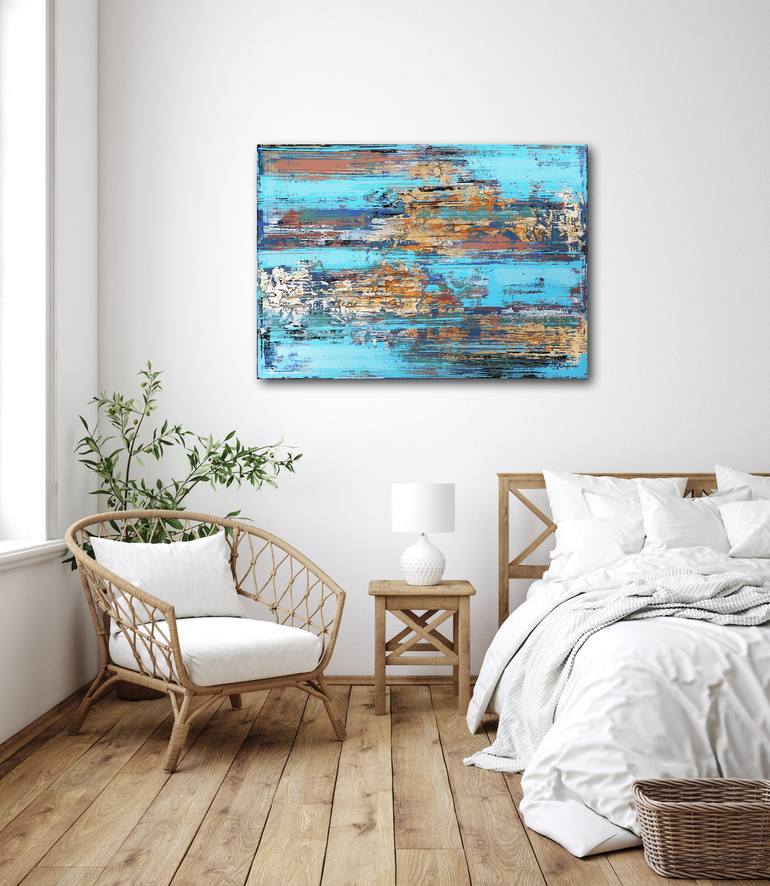 Original Abstract Painting by Inez Froehlich