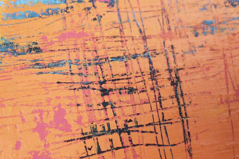 Original Abstract Painting by Inez Froehlich